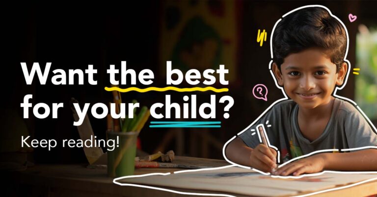 Ruchika School's blog banner on: Essentials of child development, Undrstand what's best for your child's development.